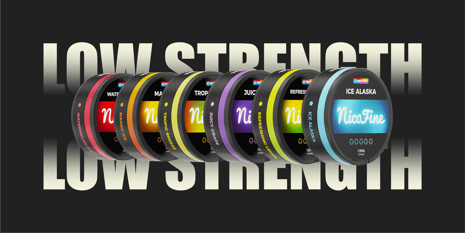 Nicofine Low strength series